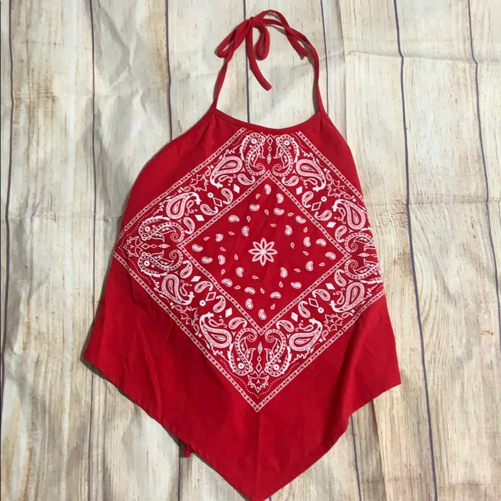 Bandanna Halter top